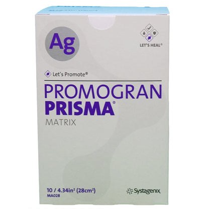 Promogran Prisma® Matrix Hexagonal Sterile Collagen Dressing with Silver, 4-1/3 x 4-1/3 Inch