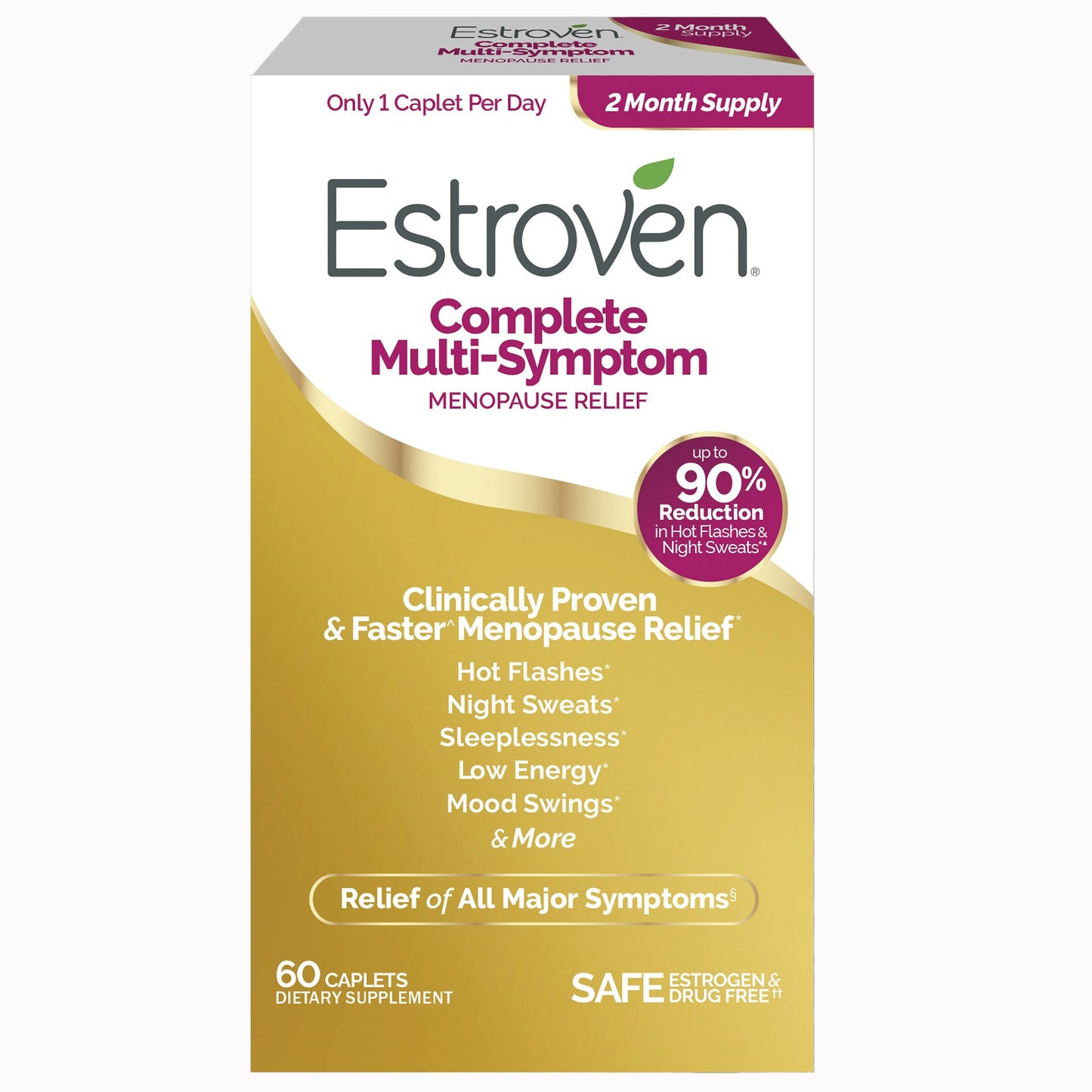 Estroven® Once Daily Complete Multi-Symptom Menopause Relief Caplets