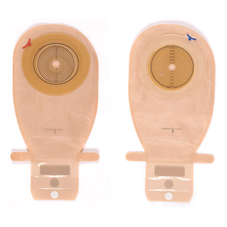 Coloplast 15879 Assura Flat 1-Piece Opaque Colostomy Pouch, 10 – 76mm Stomas