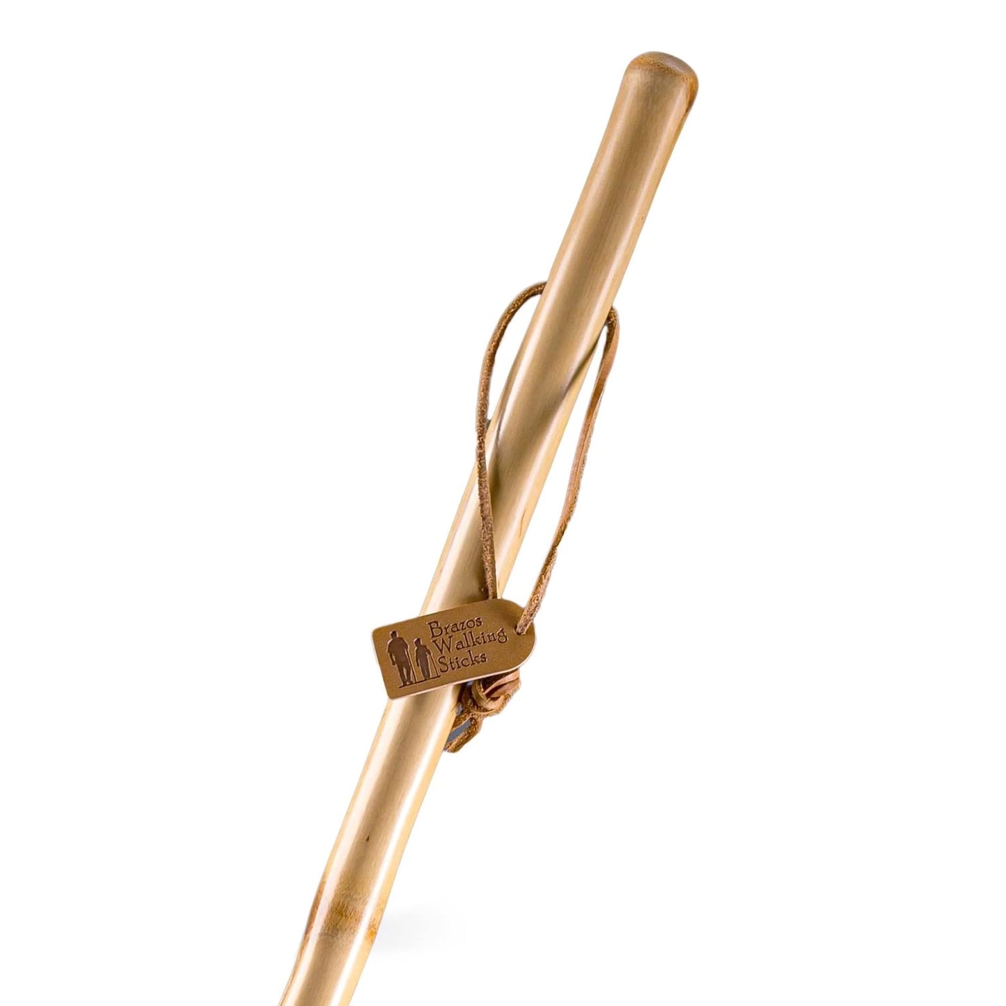 Brazos Iron Bamboo Rustic Walking Stick, 55 Inch Height by Mabis Healthcare product image - view 3