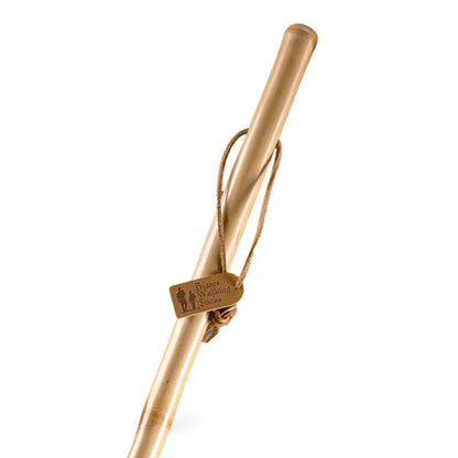 Brazos Iron Bamboo Rustic Walking Stick, 55 Inch Height by Mabis Healthcare product image - view 3