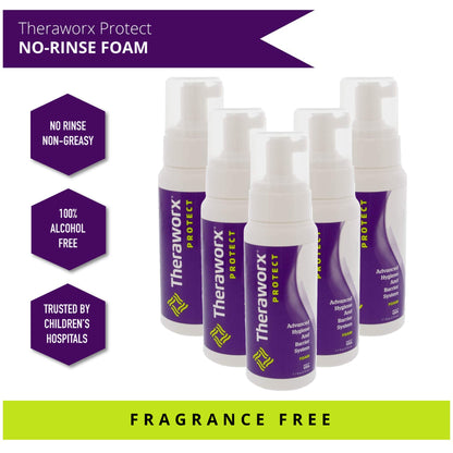 Theraworx™ Rinse-Free Foaming Body Wash 8 oz.
