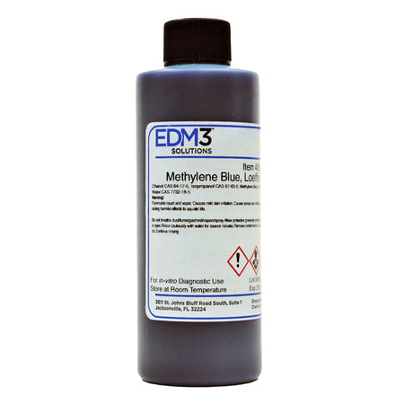 EDM 3 LLC 400488 Methylene Blue Stain (Loeffler) 4 oz.
