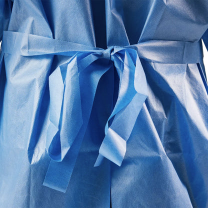 Chemotherapy Procedure Gown Cardinal Health™ One Size Fits Most Blue NonSterile AAMI Level 4 Disposable