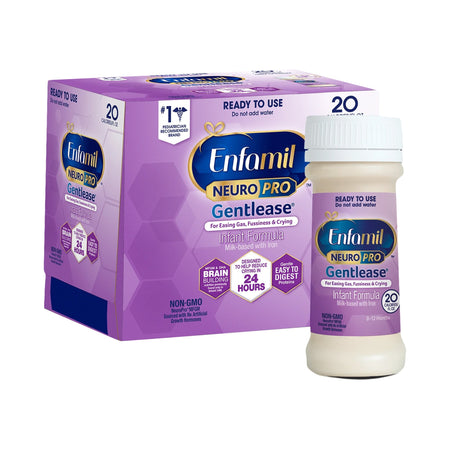 Mead Johnson 898103 Enfamil NeuroPro Gentlease Ready to Use Infant Formula, 2-ounce bottle