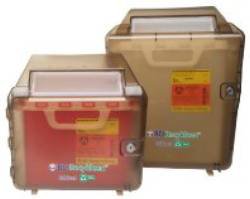 BD 305096 Recykleen Sharps Cabinet, 6 W x 14 H x 15 D Inch, Brown