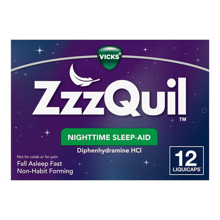 Procter & Gamble 32390003802 ZzzQuil Nighttime Sleep-Aid LiquiCaps