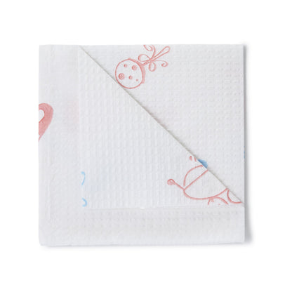 Tidi® Smooth Scale Liner Paper, 13 x 25 Inch, Print (Pins, Bottles & Carriages)