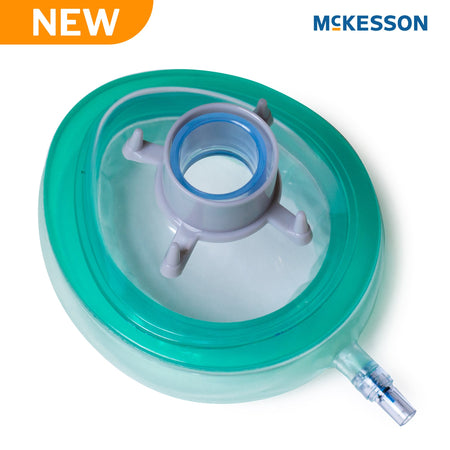 McKesson 712-GR Anesthesia Mask Elongated Style Adult Small Hook Ring