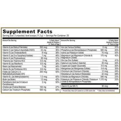 NanoVM® t/f Powder Pediatric Tube Feeding Formula, 275-gram jar