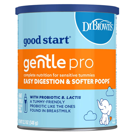 Perrigo Direct Inc LPB50010 Infant Formula Dr. Brown's good start gentle pro Unflavored 12.3 oz. Can Powder