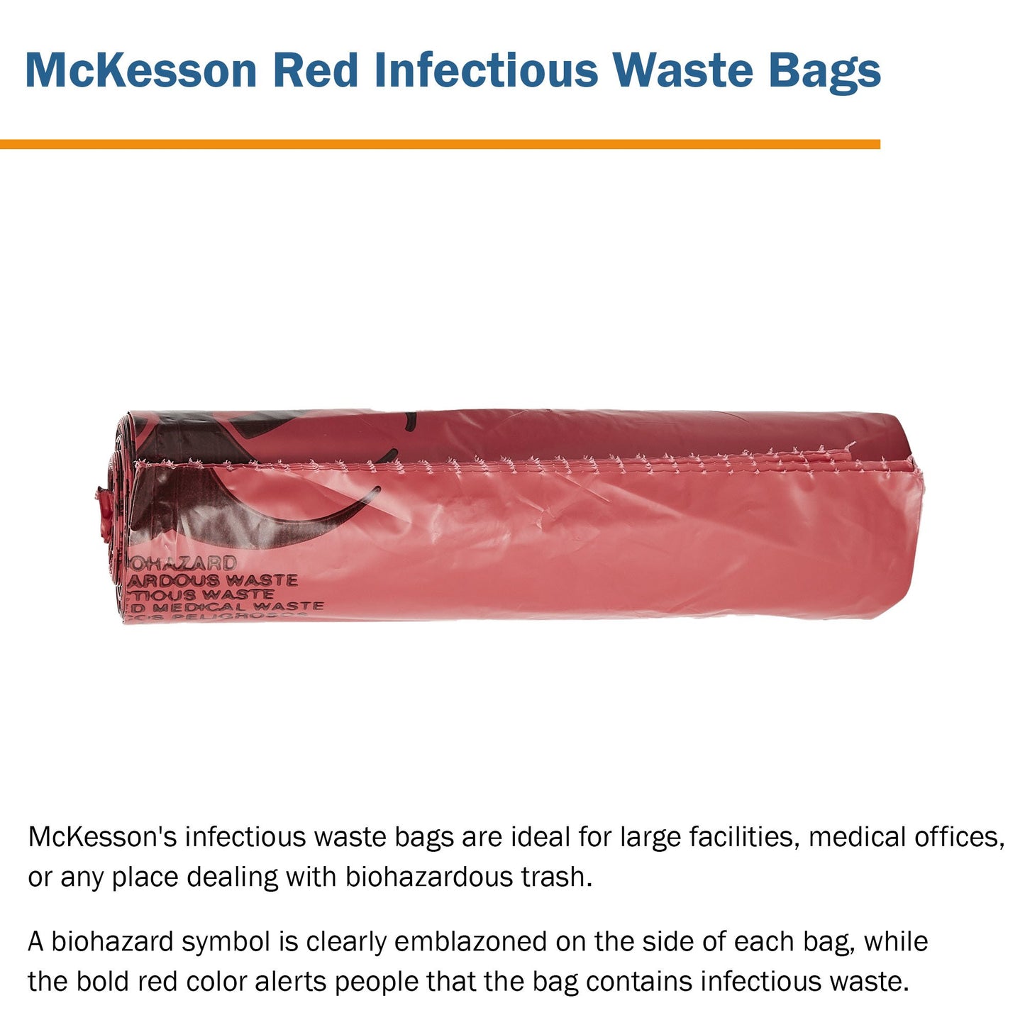 McKesson Infectious Waste Bag