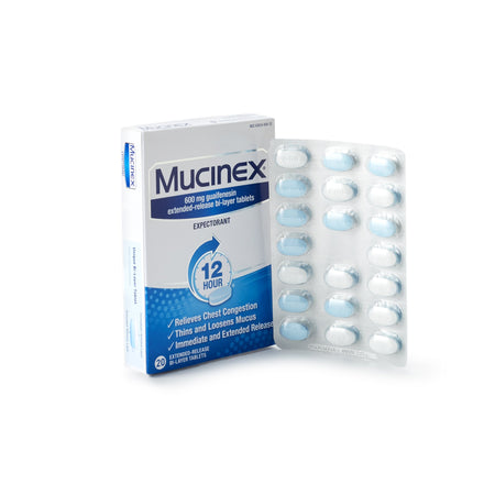 Reckitt Benckiser 63824000832 Mucinex Guaifenesin Cold and Cough Relief