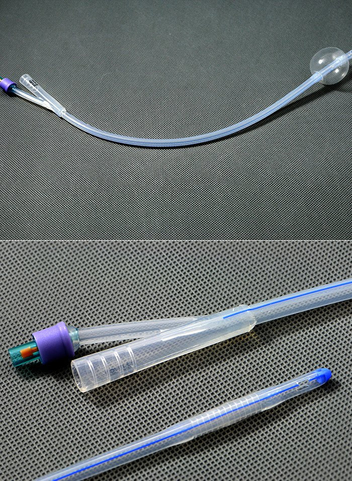 Amsino AMSure® 100% Silicone Foley Catheter, 22 Fr., 30 cc