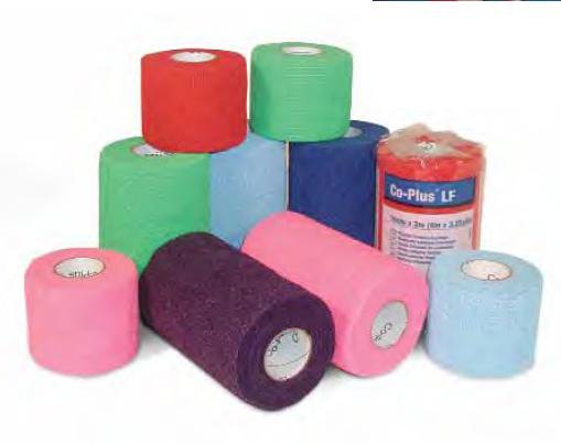 Co-Plus® LF Self-adherent Closure Cohesive Bandage, 2 Inch x 5 Yard ...