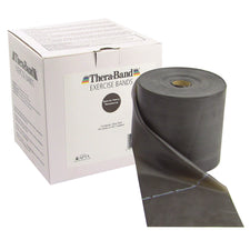 TheraBand® Exercise Resistance Band, Black, 5 Inch x 50 Yard, X-Heavy Resistance