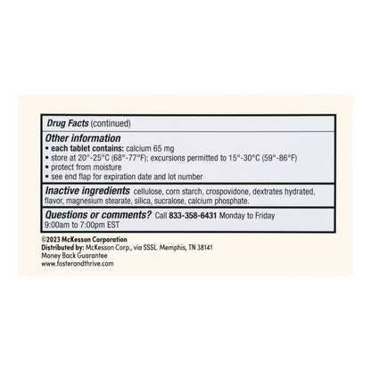 Foster & Thrive™ Gas Relief 80 mg Simethicone Chewable Tablets, Mint Flavor