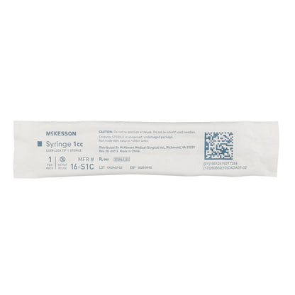 McKesson General Purpose Syringe, 1 mL