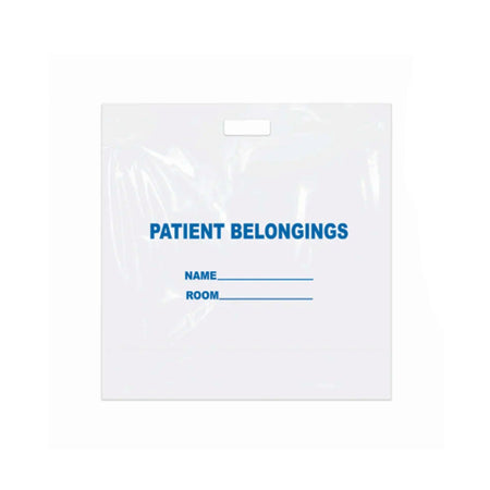 DawnMist® Plastic Handle Patient Belonging Bags