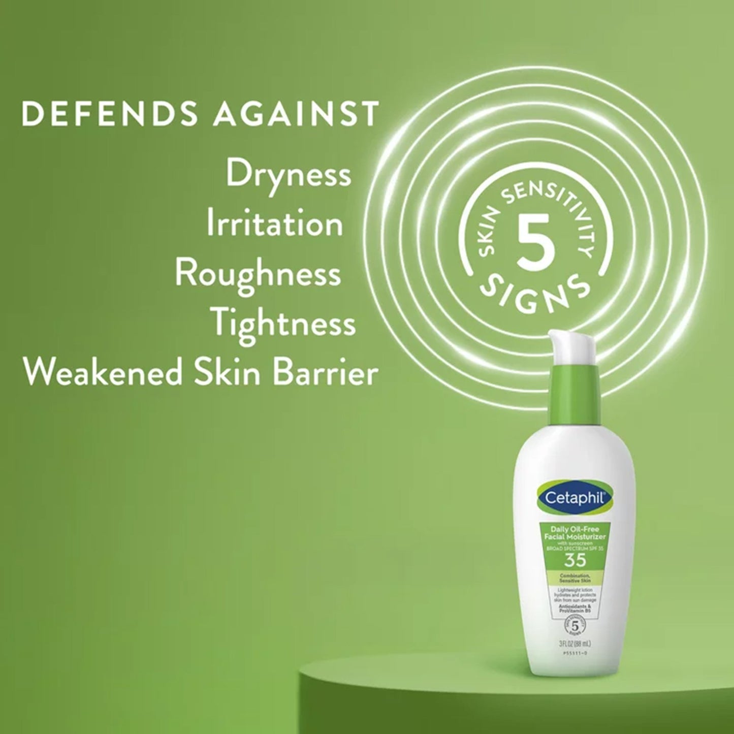 Cetaphil® Daily Facial Moisturizer SPF 35, 3 oz.