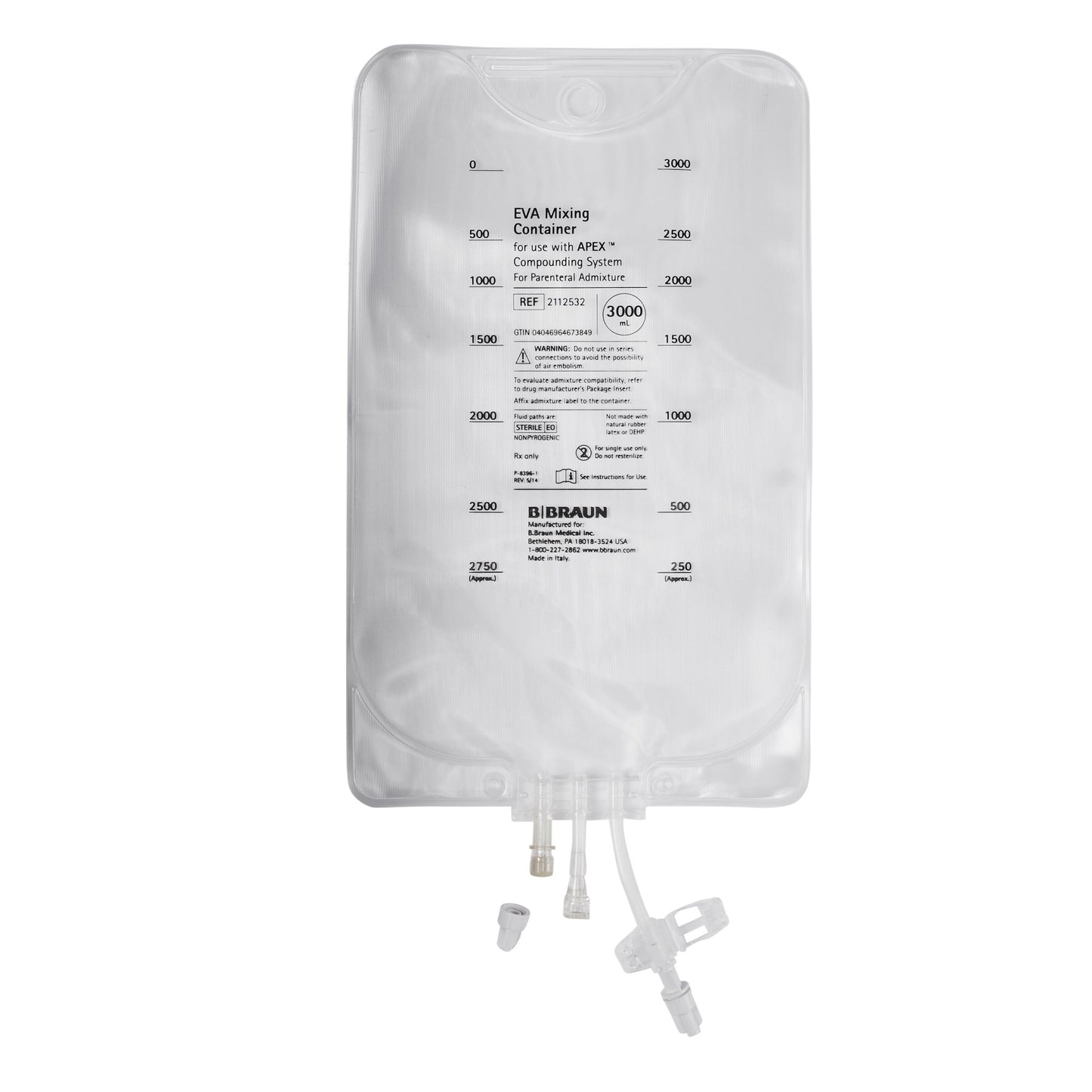 Compounding Bag Apex™ 3000 mL