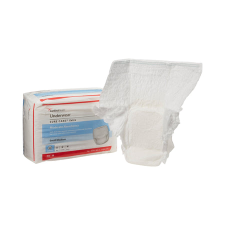 Cardinal 1840A Sure Care Extra Moderate Absorbency Incontinence Underwear