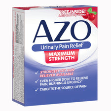 AZO Urinary Pain Relief® 99.5 mg Phenazopyridine HCl Tablets Maximum Strength