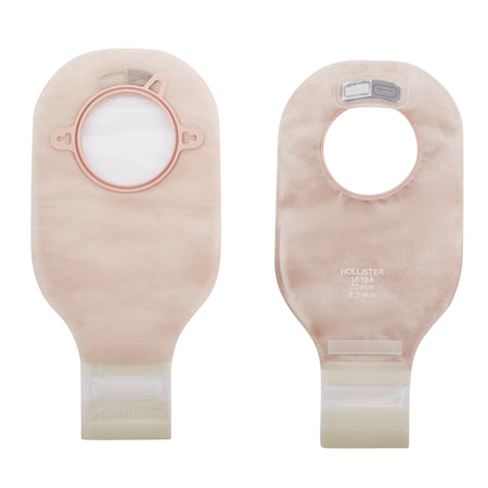 New Image 2-Piece Transparent Colostomy Pouch, Pre-cut to Fit 70 mm, Blue Match by Hollister product image