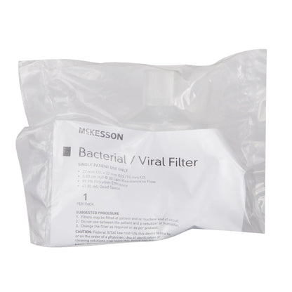 Bacterial / Viral Filter McKesson 0.83 cm H20 @ 30 LPM