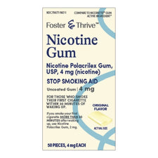 Foster & Thrive™ Nicotine Polacrilex 4 mg (Nicotine) Gum, Original Flavor