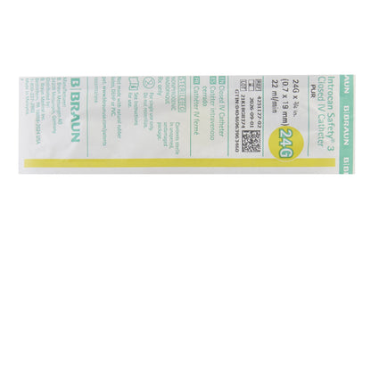Introcan Safety® 3 Closed IV Catheter