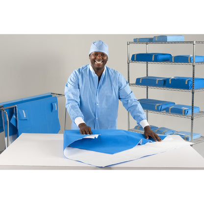 Quick Check H100 Sterilization Wrap, 12 x 12 Inch