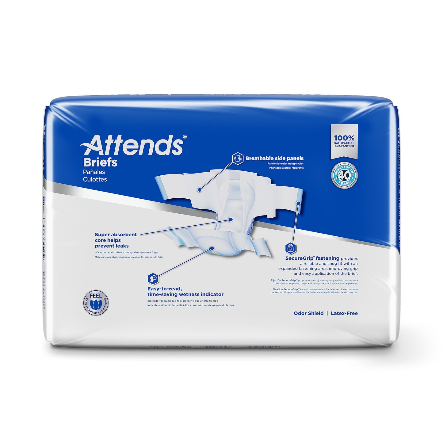 Attends® Extra Heavy Absorbency Briefs, Extra Large