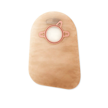 New Image™ 2-Piece Beige Ostomy Pouch, Pre-cut to Fit 57 mm Stoma, Red Match