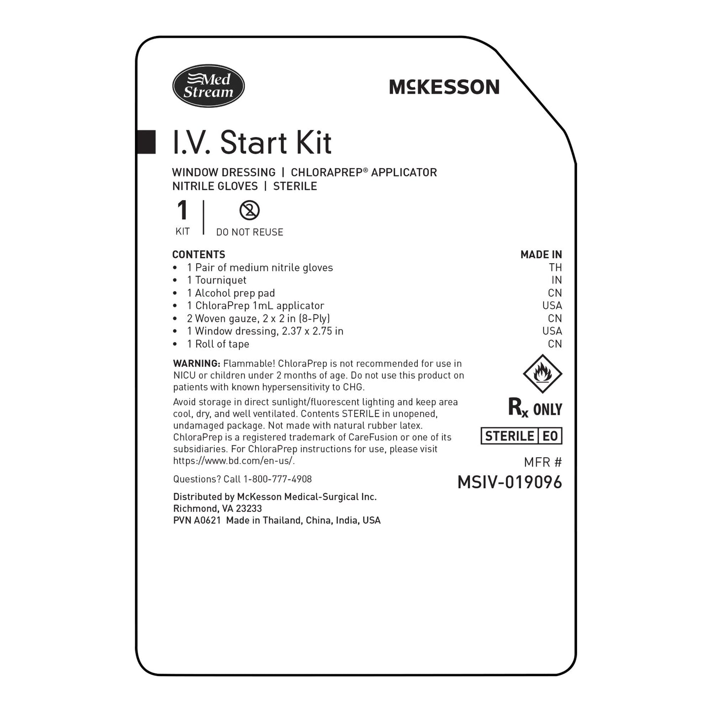 IV Start Kit McKesson