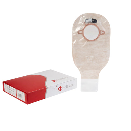 Hollister 18163 New Image Two-Piece Transparent Ostomy Pouch, Pre-cut to Fit 57 mm Stoma