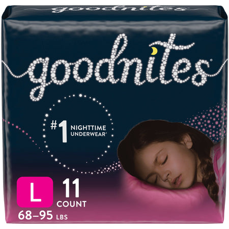 Kimberly-Clark 53363 GoodNites Absorbent Underwear, Large