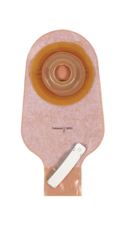 Coloplast 12630 Assura Flat 1-Piece Transparent Ileostomy Pouch, 10 – 55 mm Stomas