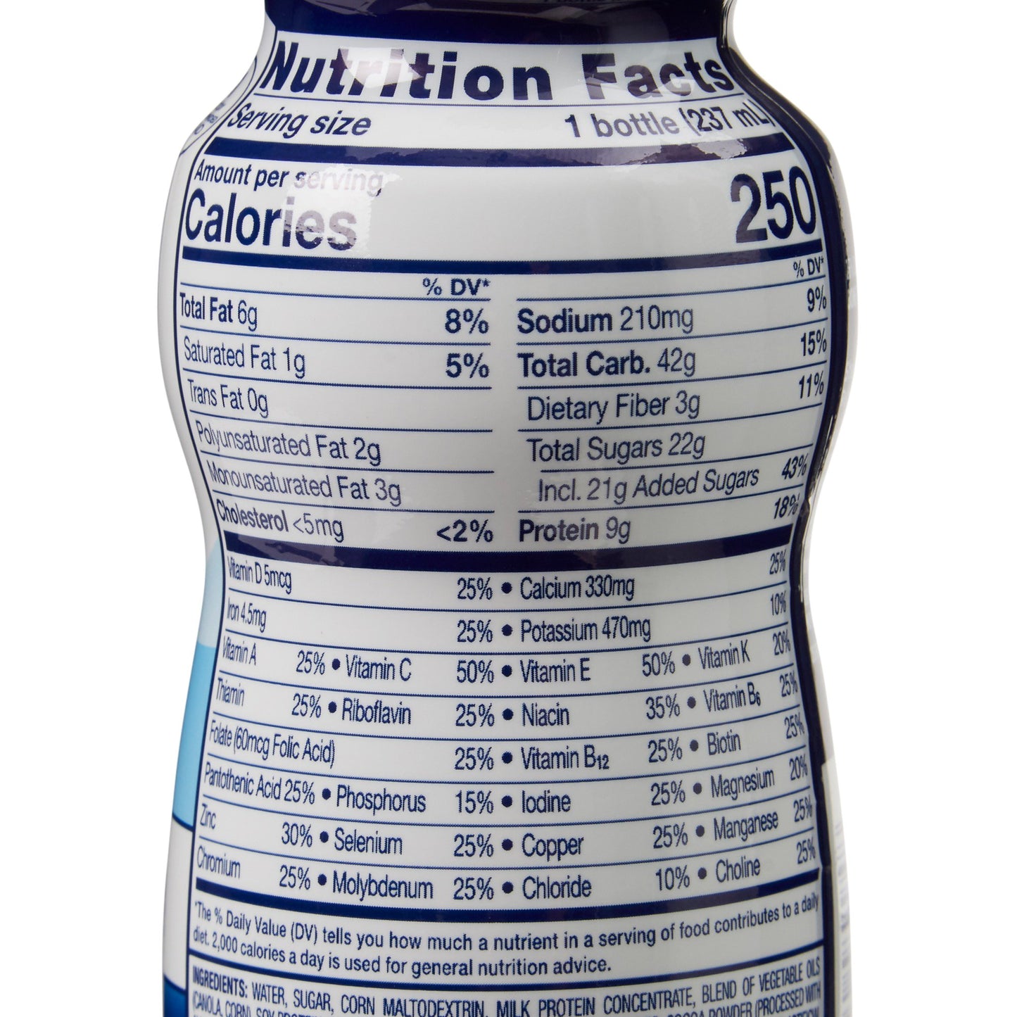 Ensure® Original Therapeutic Nutrition, Chocolate, 8-ounce bottle
