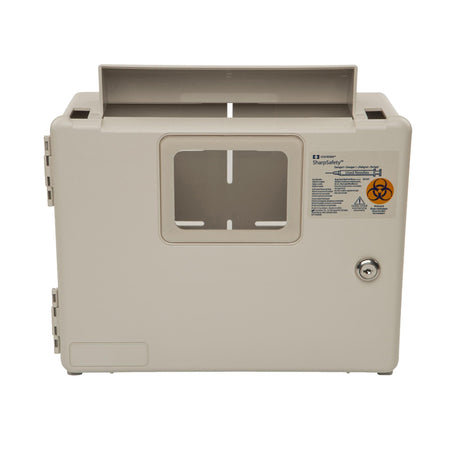 Cardinal 85161H Monoject Wall Enclosure for 5 Quart In-Room Sharps Container