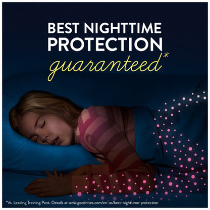 Goodnites® Girls Heavy Absorbency Nighttime Underwear, Extra Large