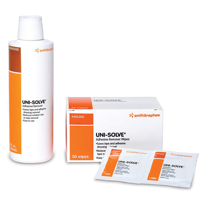 Uni-Solve™ Adhesive Remover, 2½ x 2½ Inch Wipe