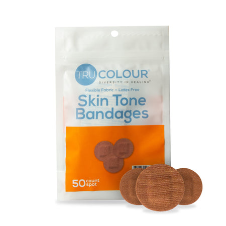 Tru-Colour TCB-NDOT TruColour Brown Adhesive Strip, Spot