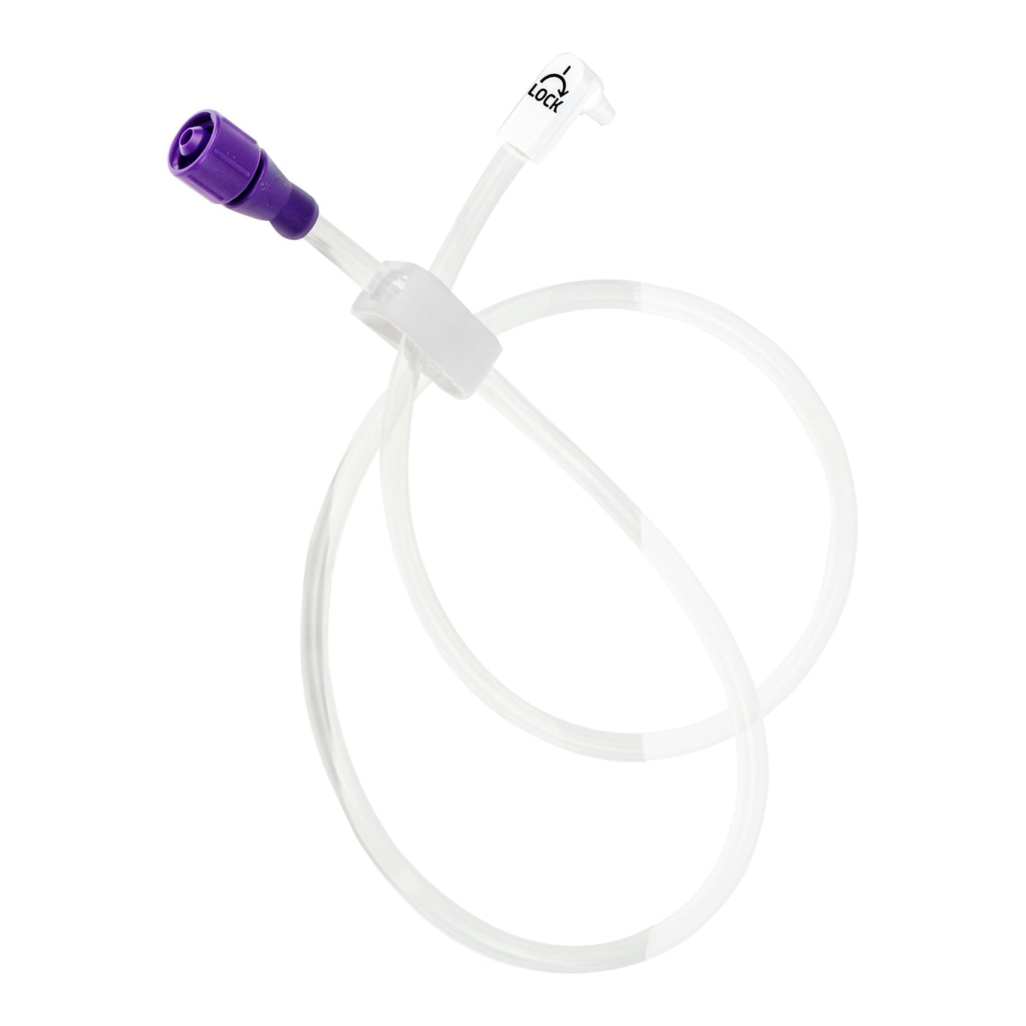 McKesson Bolus Enteral Feeding Extension Tube Set, 24 Inch