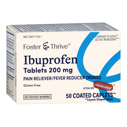 Foster & Thrive™ Ibuprofen 200 mg Coated Caplets