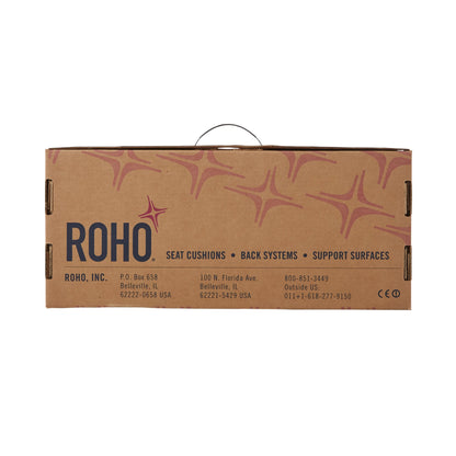 ROHO® Mosaic® Seat Cushion, 18 in. W x 18 in. D, Foam, Black, Inflatable