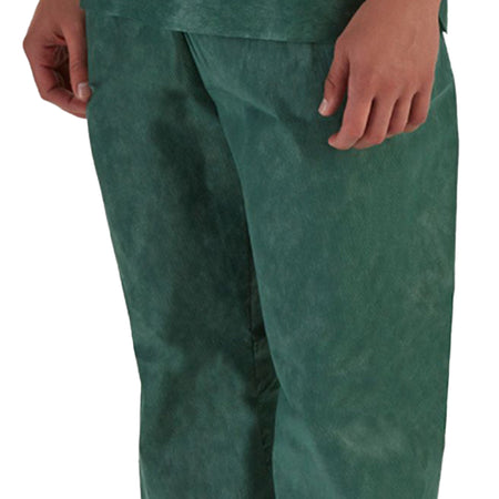 Graham Medical Products 62214 Patient Scrub Pants, Dark Green, X-Large
