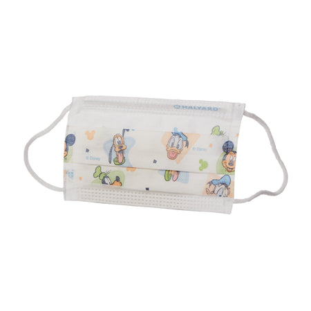 O&M Halyard Inc 786030 Halyard Procedure Mask Pleated Earloops Child Size Kid Design (Disney)