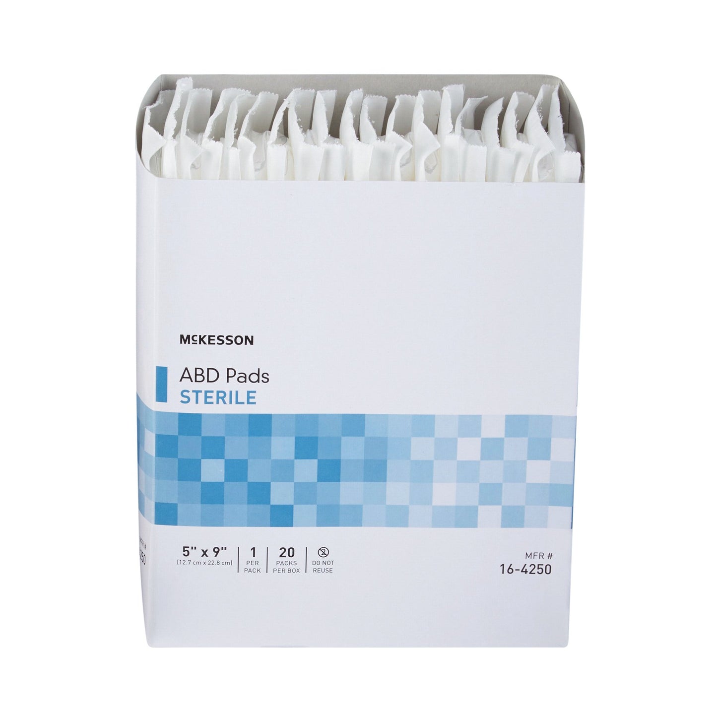 McKesson Sterile Abdominal Pad, 5 x 9 Inch