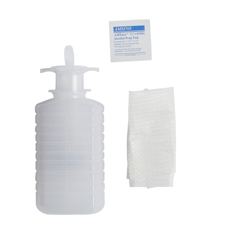 Amsino AS136 AMSure Irrigation Tray with Ring Syringe, 60 mL